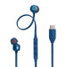 JBL Tune 310C | In-Ear Headphones - Wired - USB-C - 3 Button Remote Control - Blue-SONXPLUS Chambly