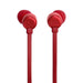 JBL Tune 310C | Écouteurs intra-auriculaires - Filaire - USB-C - Télécommande 3 boutons - Rouge-SONXPLUS Chambly