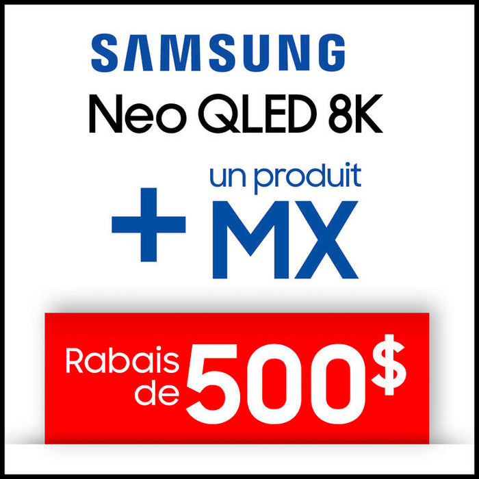Samsung QN65QN900DFXZC | Téléviseur 65" - 120Hz - Neo QLED 8K - Série QN900D-SONXPLUS Chambly