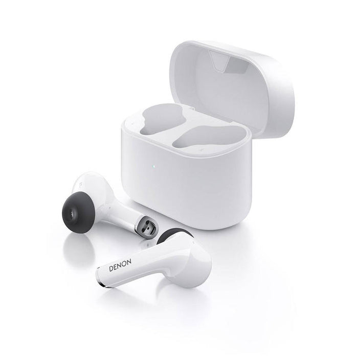 Denon AHC830NCW | Wireless headphones - In-ear - Active noise reduction - White-SONXPLUS Chambly