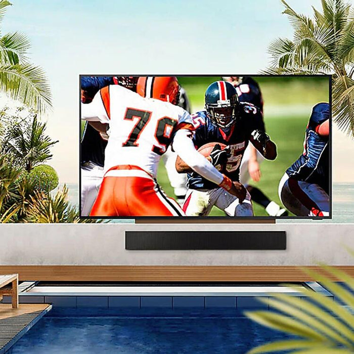 Samsung QN85LST9CAFXZC | 85" QLED outdoor TV The Terrace - Direct sunlight - Weatherproof - 4K Ultra HD-SONXPLUS Chambly