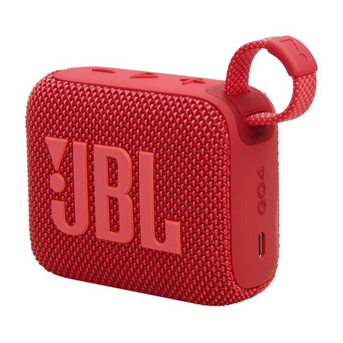 JBL GO 4 | Mini haut-parleur portable - Bluetooth - IP67 - Rouge-Sonxplus Victo/Thetford