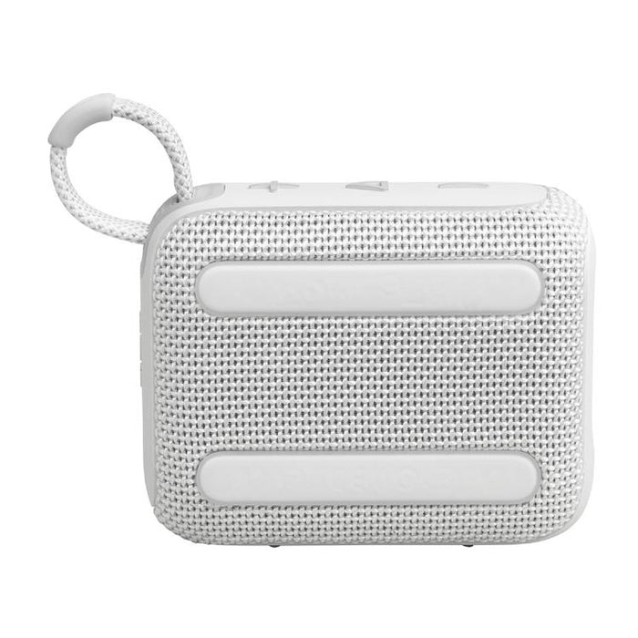 JBL GO 4 | Mini haut-parleur portable - Bluetooth - IP67 - Blanc-SONXPLUS Chambly