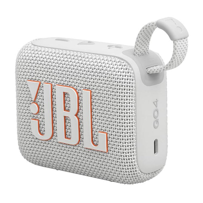 JBL GO 4 | Mini haut-parleur portable - Bluetooth - IP67 - Blanc-SONXPLUS Chambly