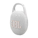 JBL Clip 5 | Haut-parleur à mousqueton portable - Bluetooth - IP67 - Blanc-SONXPLUS Chambly