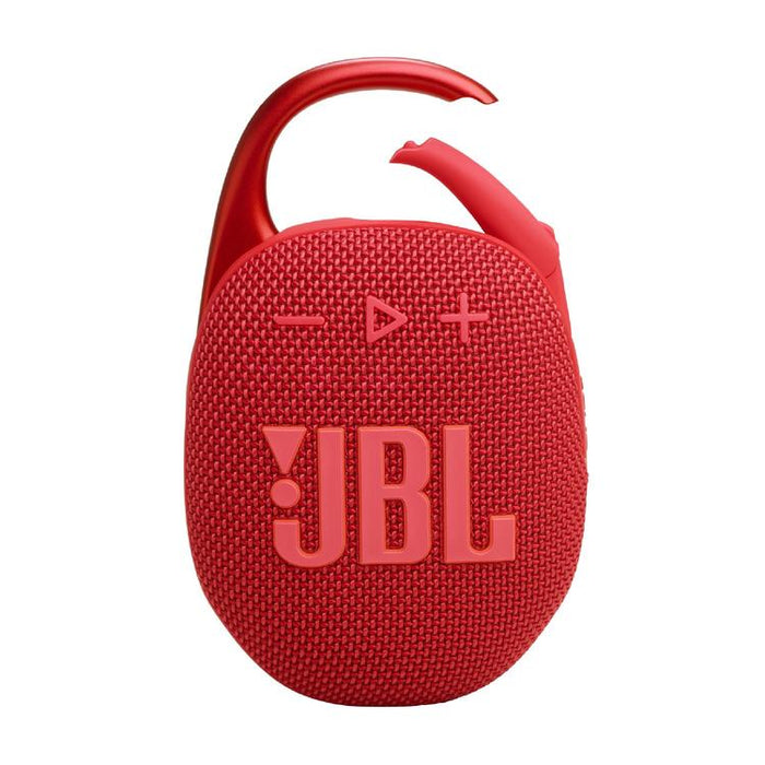 JBL Clip 5 | Portable Carabiner Speaker - Bluetooth - IP67 - Red-Sonxplus Chambly