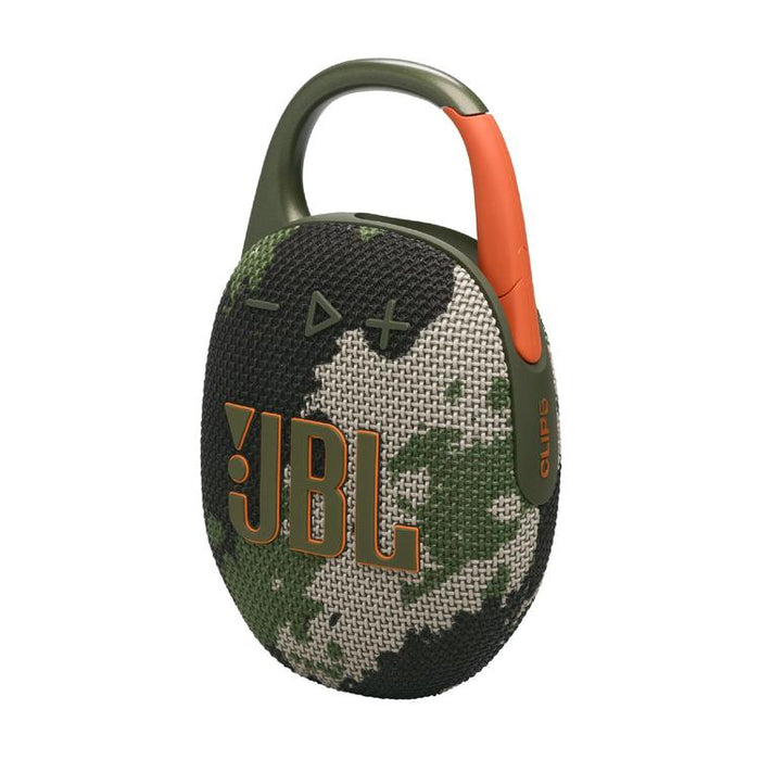 JBL Clip 5 | Haut-parleur à mousqueton portable - Bluetooth - IP67 - Camouflage-SONXPLUS Chambly