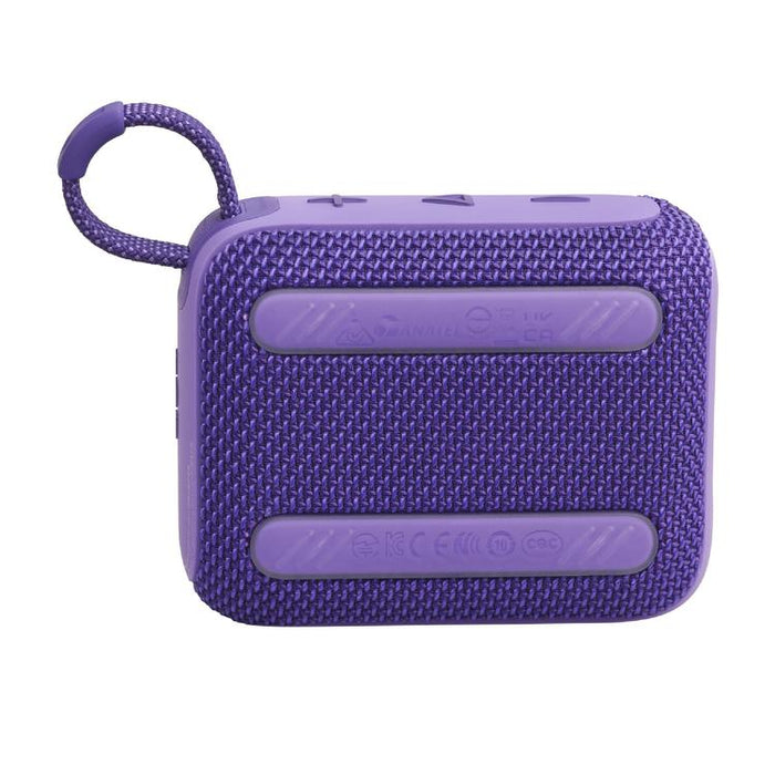 JBL GO 4 | Mini haut-parleur portable - Bluetooth - IP67 - Mauve-SONXPLUS Chambly