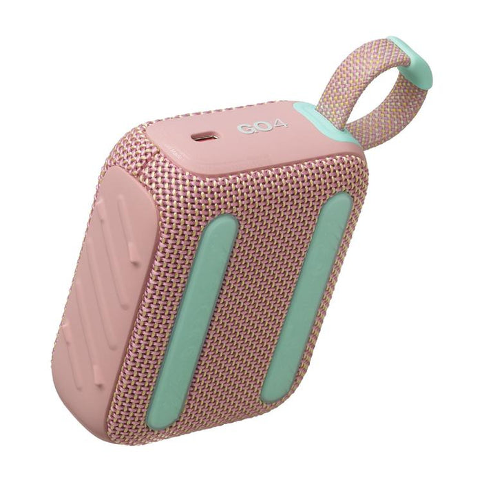 JBL GO 4 | Mini haut-parleur portable - Bluetooth - IP67 - Rose-SONXPLUS Chambly