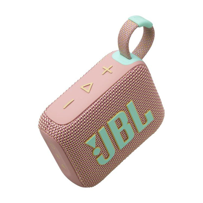 JBL GO 4 | Mini haut-parleur portable - Bluetooth - IP67 - Rose-SONXPLUS Chambly