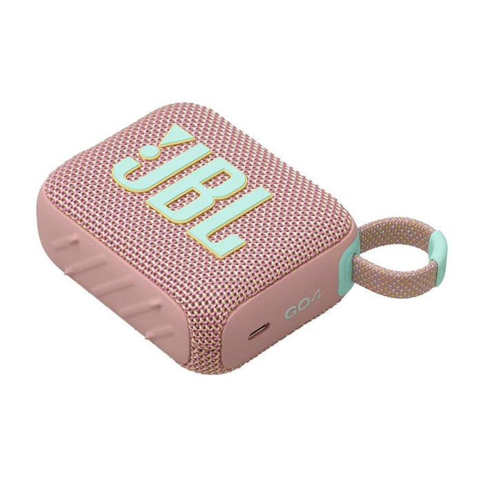 JBL GO 4 | Mini haut-parleur portable - Bluetooth - IP67 - Rose-SONXPLUS Chambly