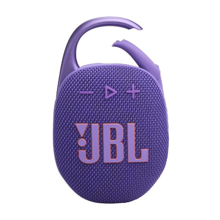 JBL Clip 5 | Haut-parleur à mousqueton portable - Bluetooth - IP67 - Mauve-SONXPLUS Chambly