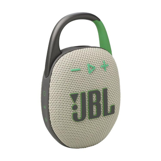 JBL Clip 5 | Haut-parleur à mousqueton portable - Bluetooth - IP67 - Sable-SONXPLUS Chambly