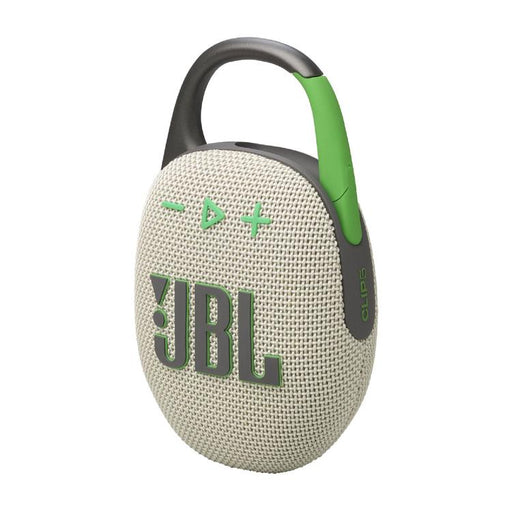 JBL Clip 5 | Haut-parleur à mousqueton portable - Bluetooth - IP67 - Sable-SONXPLUS Chambly