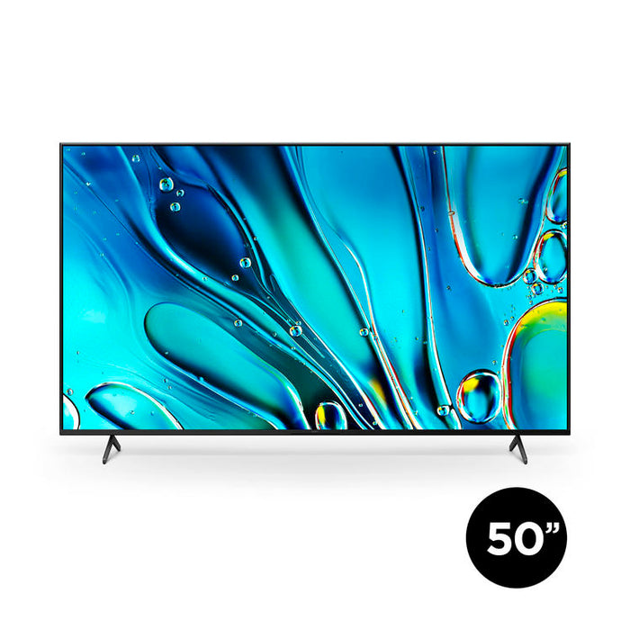 Sony BRAVIA3 K-50S30 | Téléviseur 50" - LCD - DEL - Série S30 - 4K Ultra HD - HDR - Google TV-SONXPLUS Chambly