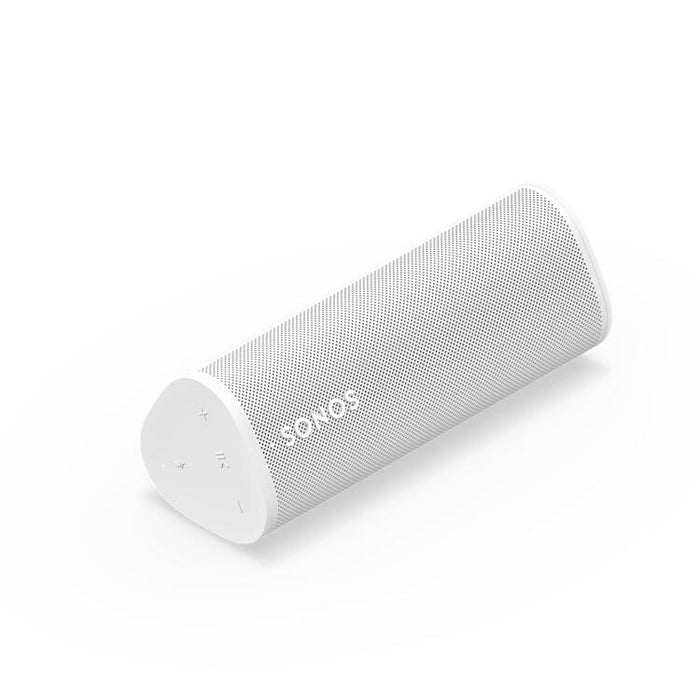 Sonos Roam 2 | Haut-parleur portatif - Bluetooth - Wi-Fi - Étanche - Couplage Stéréo - Blanc-SONXPLUS Chambly