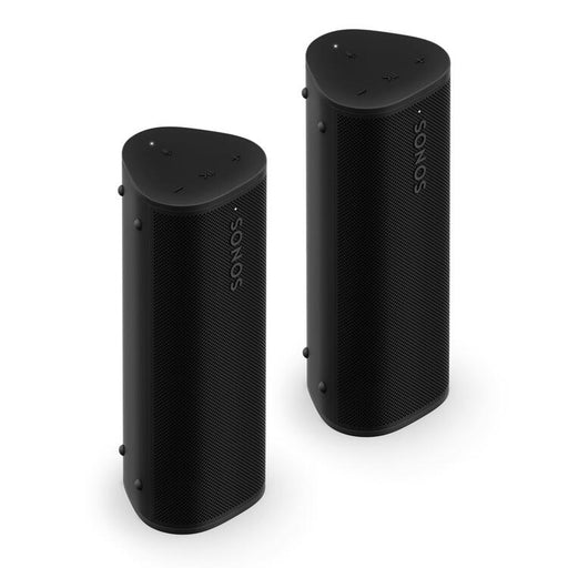 Sonos | Ensemble Aventure - 2 Haut-parleurs Roam 2 portatifs - Bluetooth - Étanche - Noir-SONXPLUS Chambly