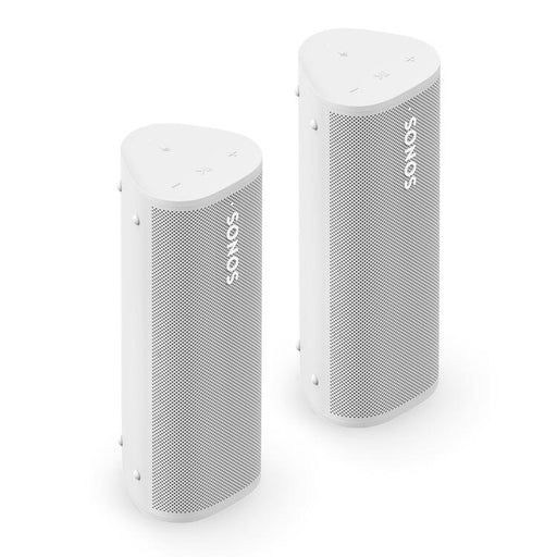 Sonos | Ensemble Aventure - 2 Haut-parleurs Roam 2 portatifs - Bluetooth - Étanche - Blanc-SONXPLUS Chambly