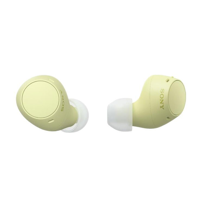 Sony WF-C510 | In-ear headphones - 100% Wireless - Bluetooth - Microphone - Up to 22 hours battery life - IPX4 - Yellow-SONXPLUS Chambly