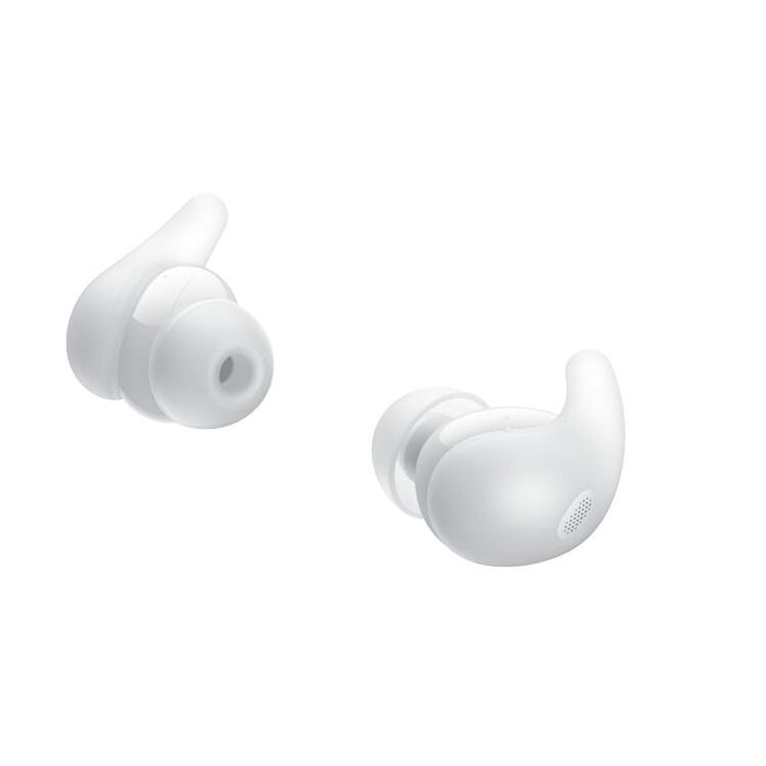 Sony LinkBuds Fit | Écouteurs intra-auriculaires - 100% Sans fil - Bluetooth - Microphone - Suppression active du bruit - Blanc