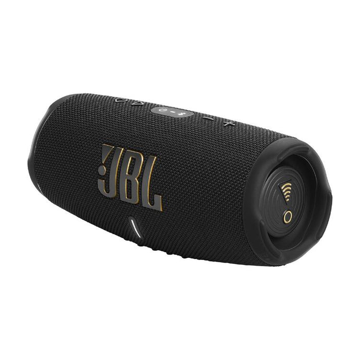 JBL Charge 5 Wi-Fi | Haut-Parleur Portatif Bluetooth - Étanche - Avec Powerbank - 20 Heures d'autonomie - Noir-SONXPLUS Chambly