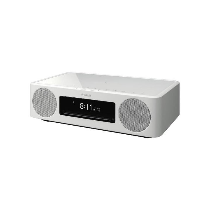 Yamaha TSX-N237 | Clock Radio - Bluetooth - CD Player - White-SONXPLUS Chambly