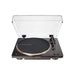 Audio-Technica AT-LP70XBTBZ | Table tournante Stéréo - Sans fil - Bluetooth - Entraînement par courroie - Entièrement automatique - Noir/Bronze-SONXPLUS Chambly