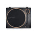Audio-Technica AT-LP70XBTBZ | Table tournante Stéréo - Sans fil - Bluetooth - Entraînement par courroie - Entièrement automatique - Noir/Bronze-SONXPLUS Chambly