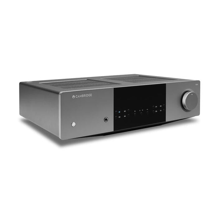 Cambridge EXA100 | Amplificateur Stéréo intégré - Bluetooth aptX HD - Gris lune-SONXPLUS Chambly