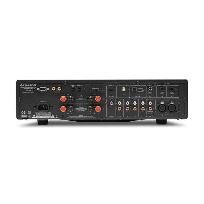 Cambridge EXA100 | Amplificateur Stéréo intégré - Bluetooth aptX HD - Gris lune-SONXPLUS Chambly