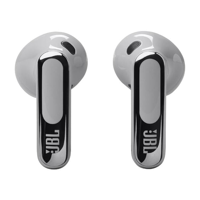 JBL Live Flex 3 | Écouteurs intra-auriculaire - Sans fil - Réduction de bruit - Écran tactile 1,45" - Argent-SONXPLUS Chambly