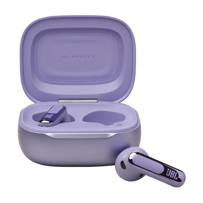 JBL Live Flex 3 | Écouteurs intra-auriculaire - Sans fil - Réduction de bruit - Écran tactile 1,45" - Mauve-SONXPLUS Chambly