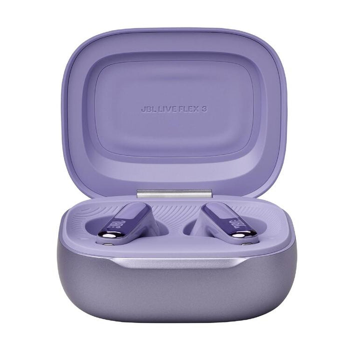 JBL Live Flex 3 | Écouteurs intra-auriculaire - Sans fil - Réduction de bruit - Écran tactile 1,45" - Mauve-SONXPLUS Chambly