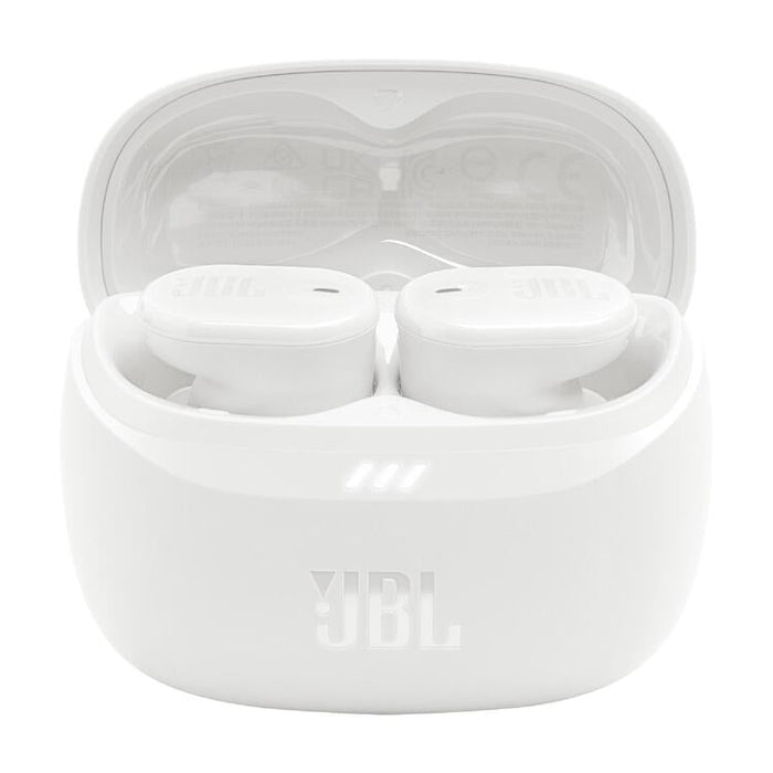 JBL Tune Buds 2 | Écouteurs intra-auriculaires - 100% - Sans fil - Bluetooth - Réduction de bruit - 6 microphones - Blanc-SONXPLUS Chambly
