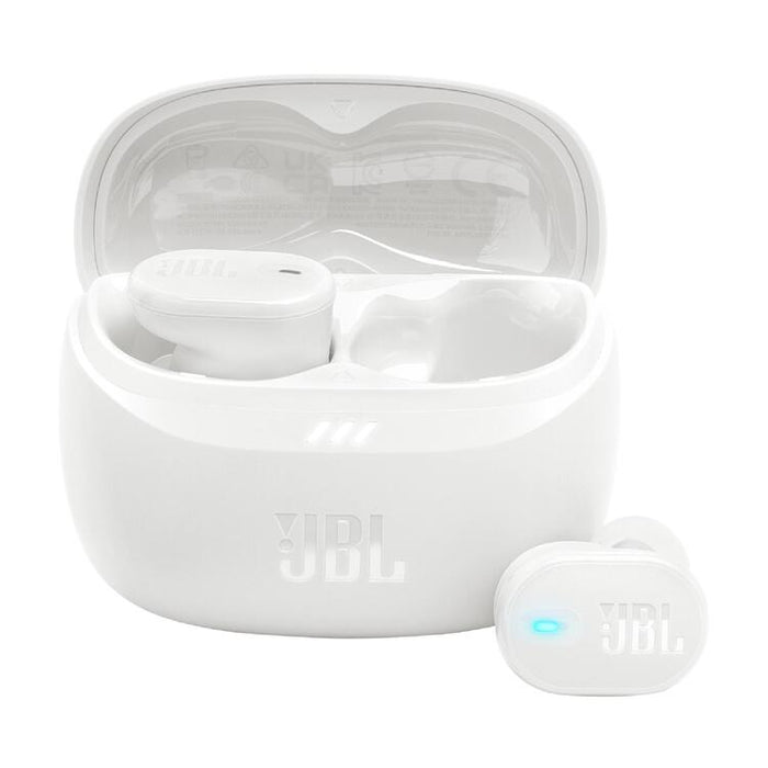 JBL Tune Buds 2 | Écouteurs intra-auriculaires - 100% - Sans fil - Bluetooth - Réduction de bruit - 6 microphones - Blanc-SONXPLUS Chambly
