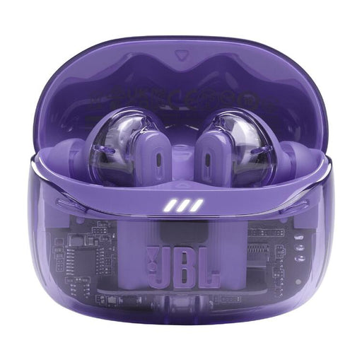 JBL Tune Beam 2 | Écouteurs intra-auriculaires - 100% Sans fil - Bluetooth - Smart Ambient - 6 Microphones - Mauve Fantôme-SONXPLUS Chambly