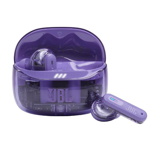 JBL Tune Beam 2 | Écouteurs intra-auriculaires - 100% Sans fil - Bluetooth - Smart Ambient - 6 Microphones - Mauve Fantôme-SONXPLUS Chambly