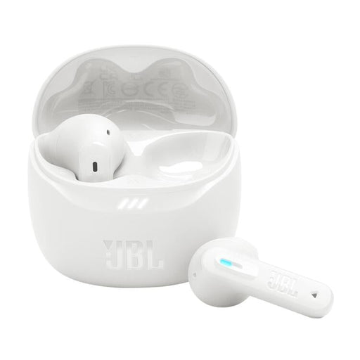 JBL Tune Flex 2 | Écouteurs intra-auriculaires - 100% Sans fil - Bluetooth - Réduction de bruit - 6 Microphones - IP54 - Blanc-SONXPLUS Chambly