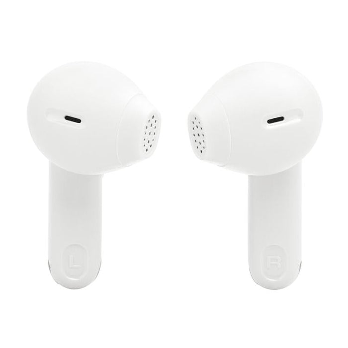 JBL Tune Flex 2 | Écouteurs intra-auriculaires - 100% Sans fil - Bluetooth - Réduction de bruit - 6 Microphones - IP54 - Blanc-SONXPLUS Chambly