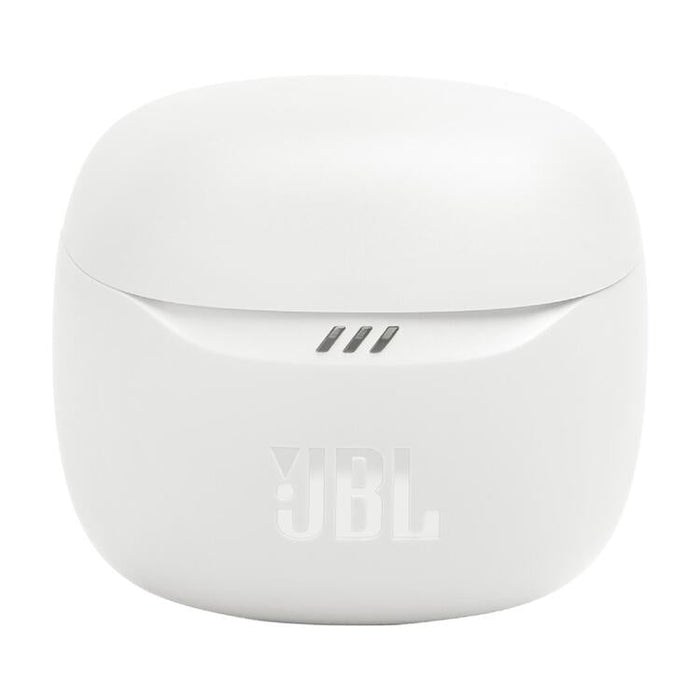 JBL Tune Flex 2 | Écouteurs intra-auriculaires - 100% Sans fil - Bluetooth - Réduction de bruit - 6 Microphones - IP54 - Blanc-SONXPLUS Chambly