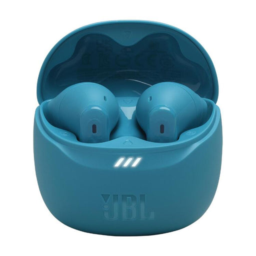 JBL Tune Flex 2 | Écouteurs intra-auriculaires - 100% Sans fil - Bluetooth - Réduction de bruit - 6 Microphones - IP54 - Turquoise-SONXPLUS Chambly