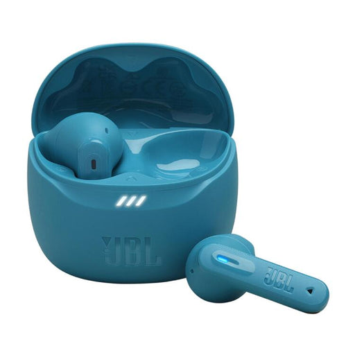 JBL Tune Flex 2 | Écouteurs intra-auriculaires - 100% Sans fil - Bluetooth - Réduction de bruit - 6 Microphones - IP54 - Turquoise-SONXPLUS Chambly