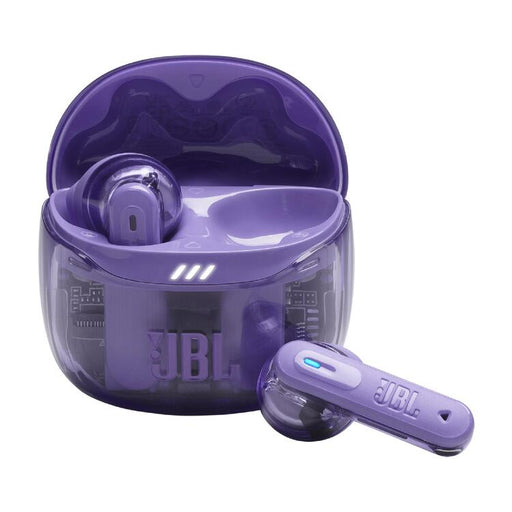 JBL Tune Flex 2 | Écouteurs intra-auriculaires - 100% Sans fil - Bluetooth - Réduction de bruit - 6 Microphones - IP54 - Mauve Fantôme-SONXPLUS Chambly