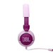 JBL JR320 | Wired circumaural headphones for kids - JBL Safe Sound - Microphone - Mauve-SONXPLUS Chambly