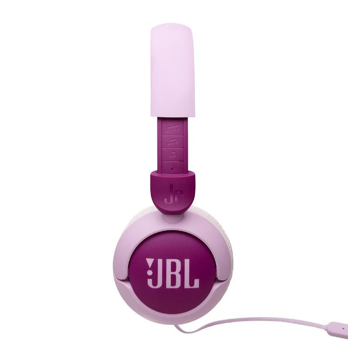 JBL JR320 | Wired circumaural headphones for kids - JBL Safe Sound - Microphone - Mauve-SONXPLUS Chambly