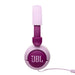 JBL JR320 | Wired circumaural headphones for kids - JBL Safe Sound - Microphone - Mauve-SONXPLUS Chambly
