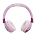JBL JR 320BT | Wireless circumaural headphones for kids - Bluetooth - JBL Safe Sound - Microphone - Mauve-SONXPLUS Chambly