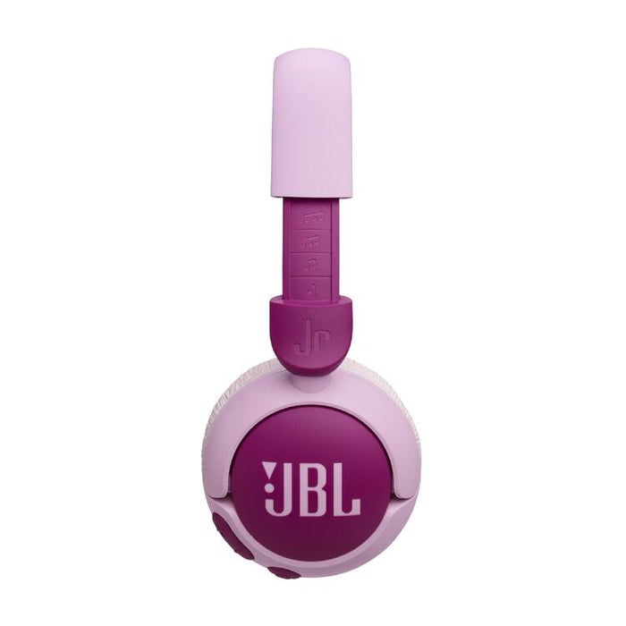 JBL JR 320BT | Wireless circumaural headphones for kids - Bluetooth - JBL Safe Sound - Microphone - Mauve-SONXPLUS Chambly
