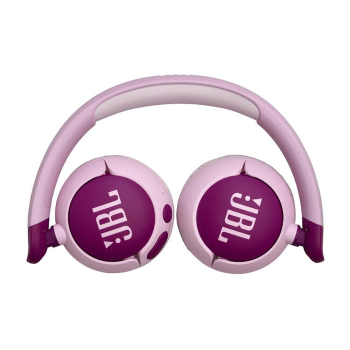 JBL JR 320BT | Wireless circumaural headphones for kids - Bluetooth - JBL Safe Sound - Microphone - Mauve-SONXPLUS Chambly