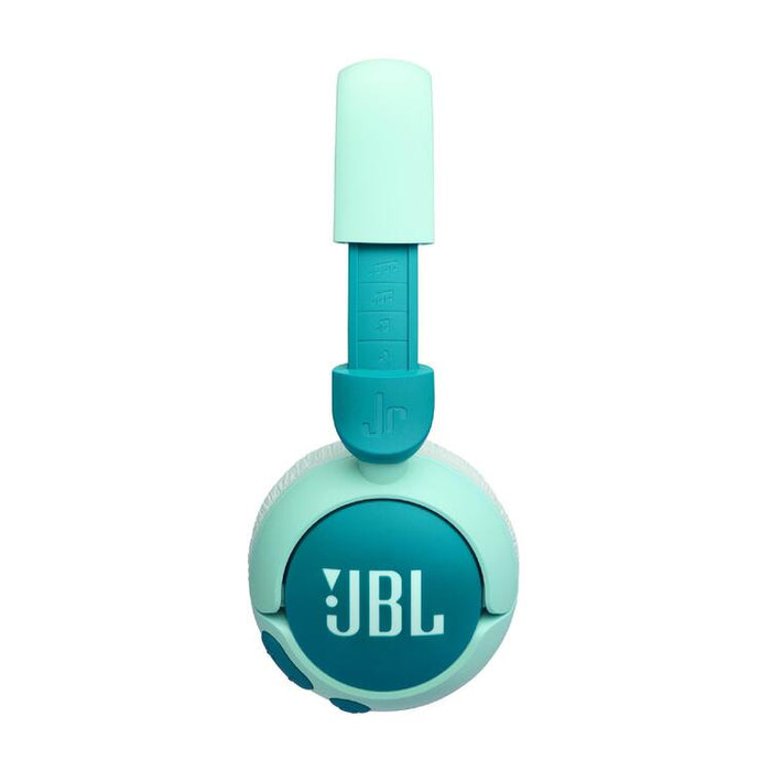JBL JR 320BT | Circumaural Wireless Headphones for Children - Bluetooth - JBL Safe Sound - Microphone - Green-SONXPLUS Chambly